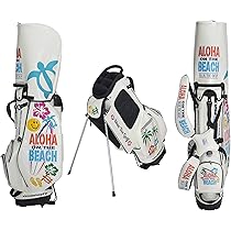 Bluetee Golf Aloha on the Beach ゴルフバッグ BLUE TEE GOLF ブルーティーゴルフ ALOHA ON THE BEACH スタンド